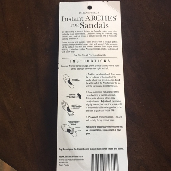 Shoe pads - Picture 2 of 3